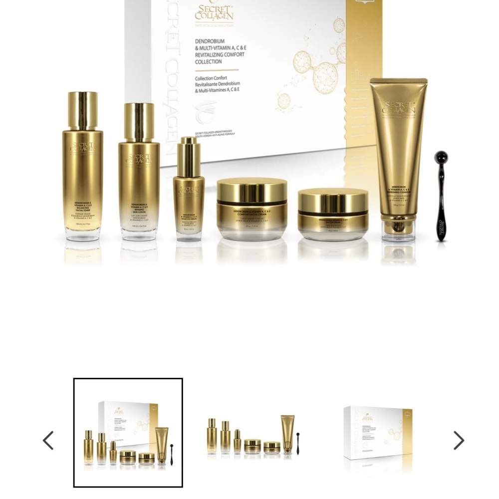 Secret Collagen Dendrobium & Multi-Vitamin A, C & E Revitalizing Collection